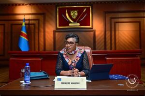 La Première Ministre Judith Suminwa