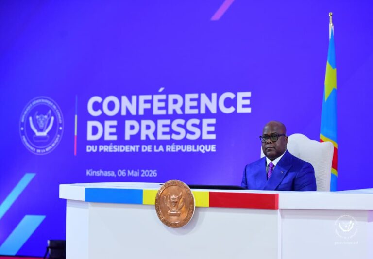 Le président de la République Félix Tshisekedi